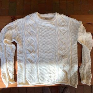 Tradlands Modern Fisher Sweater in Cream